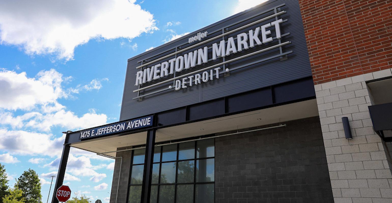 First look Meijer's new Rivertown Market in Detroit opens Wednesday