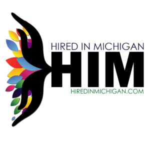 Hired in Michigan Logo