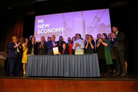 Michigan Advance Scholarship Bill Signing