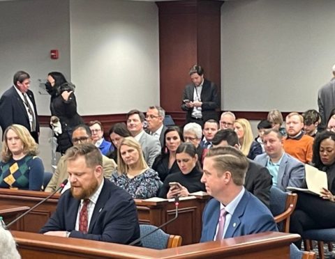 The Chamber’s Vice President of Government Relations, Brad Williams, testifies in favor of expanding the Elliott-Larsen Civil Rights Act (ELCRA) to include protections for Michigan’s LGBTQ+ community.