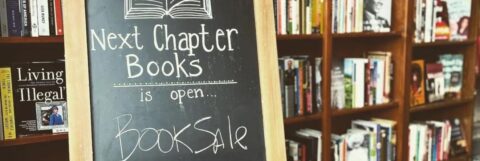 Detroit, Michigan - Next Chapter Books, a pop-up bookstore set up