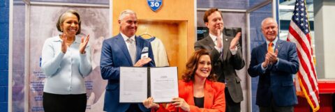 Distracted driving legislation being signed into law