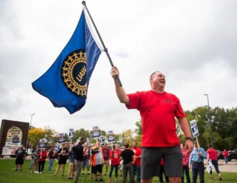 ongoing UAW strike