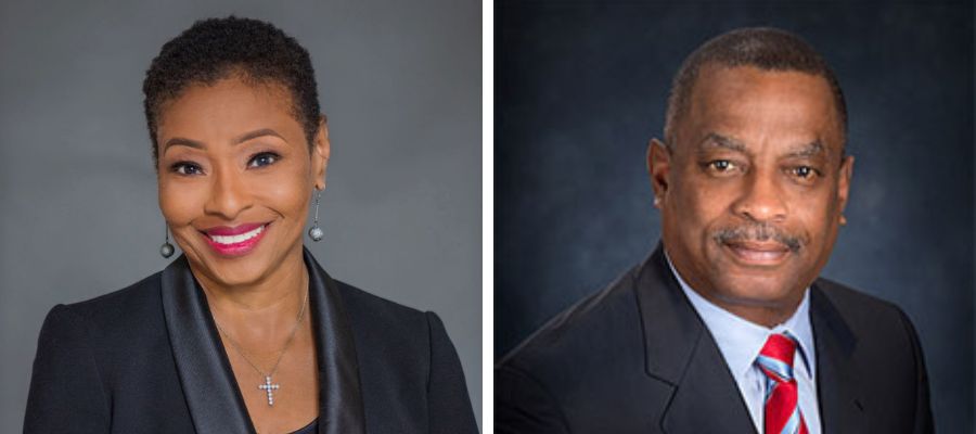 Carla Walker-Miller and Leon Richardson