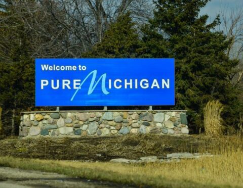 Pure Michigan Sign