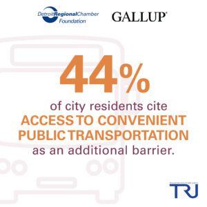 Access to public transportation graphic