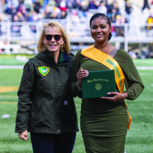 Wayne State University President Kimberly Andrews Espy