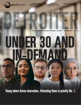 Detroiter Magazine cover December 2023 edition