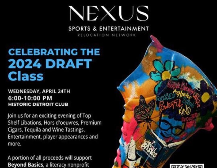 Beyond Basics Teams Up with Nexus Sports Entertainment Network for Exclusive 2024 NFL Draft Party at Detroit’s Historic Club