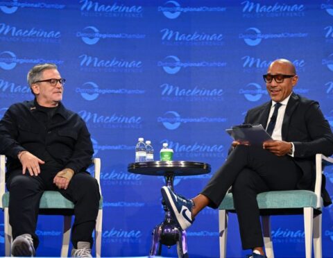 2024 Mackinac Policy Conference Dan Gilbert and Dennis W. Archer Jr.
