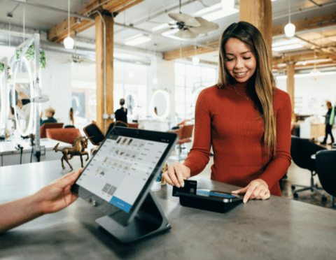 Customer at a hair salon | Small Business Owner Outlook