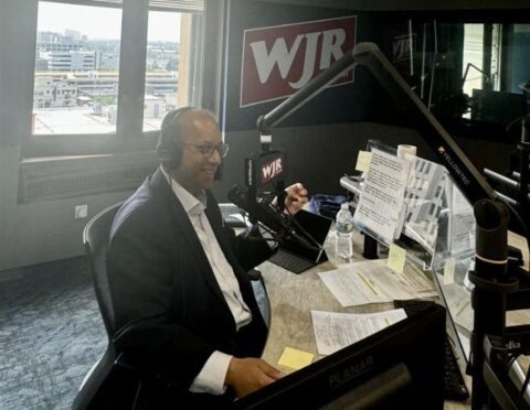 Sandy K. Baruah on WJR-AM