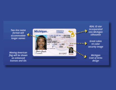 michigan real id