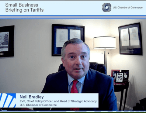 small business tariff update from the US Chamber