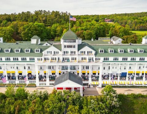 Exterior of the Grand Hotel