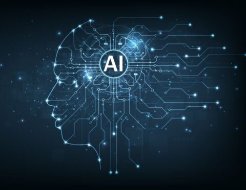 Electronic brain and Concept of artificial intelligence(AI).