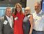Larry Marantette poses with members of the Chamber team.