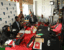 Local news media ttend media row at the Detroit Policy Conference