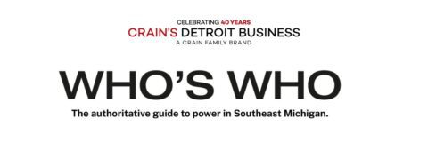 Chamber's Baruah, Stevens Named Among Crain's Detroit Business' 'Who's Who' List