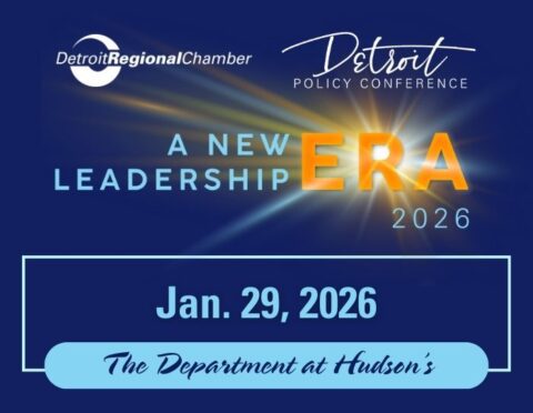 Detroit Policy Conference graphic