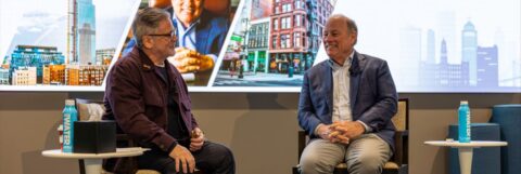 Mayor Mike Duggan and Dan Gilbert