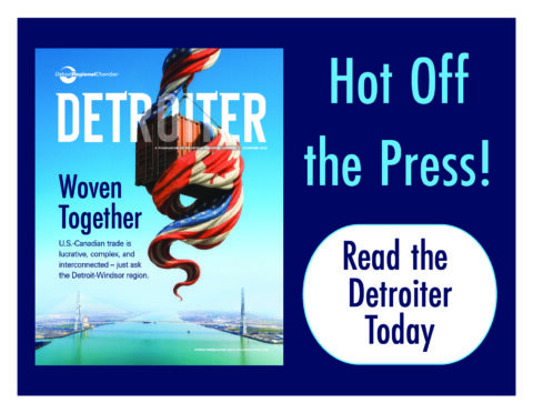 December Detroiter promotional graphic