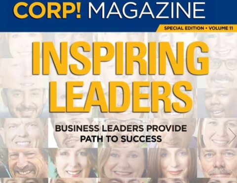 Corp! Magazine Inspiring Leaders promo graphic