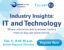 Industry Insights promo graphic