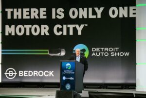Glenn Stevens Jr. at the 2026 Detroit Auto Show
