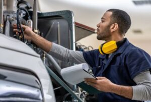 skilled automotive worker