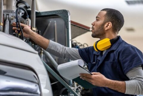 skilled automotive worker