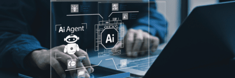 artificial intelligence agent graphic