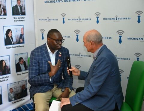 Garlin Gilchrist II at the 2025 Mackinac Policy Conference