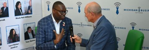 Garlin Gilchrist II at the 2025 Mackinac Policy Conference