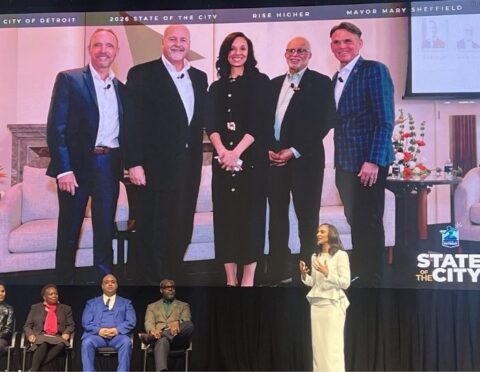 Mayor Mary Sheffield at the State of the City