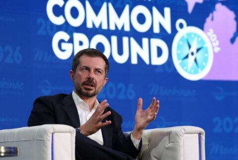 Pete Buttigieg at the 2026 Mackinac Policy Conference