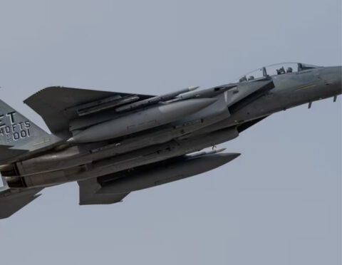 The F-15EX Eagle is headed to Selfridge Air National Guard Base in Harrison Township in Macomb County. (U.S. Air Force)