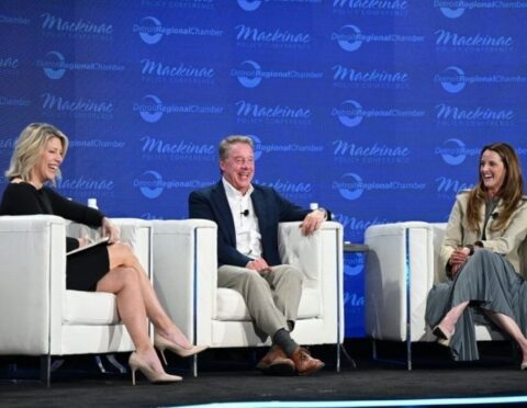Bill Ford and Alexandra Ford at the Mackinac Policy Conference