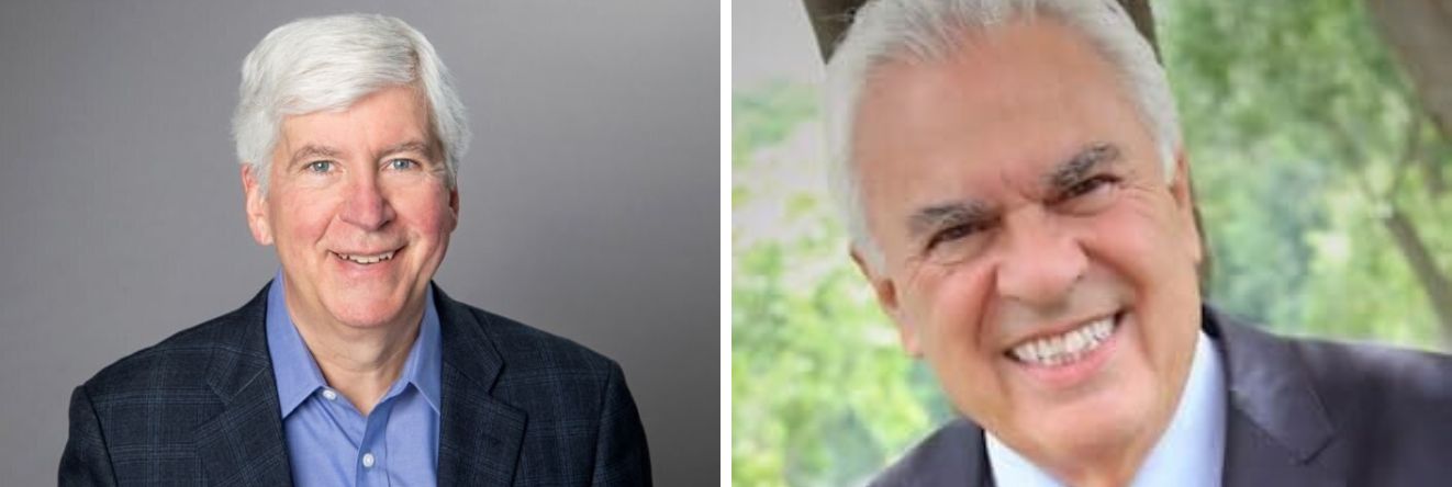 Rick Snyder and Doug Ross headshots