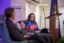 Mark Hackel and Gov. Gretchen Whitmer