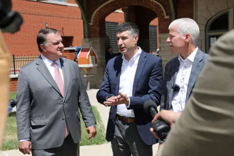 Matt Hall, Tom Barrewtt and Chris Wright