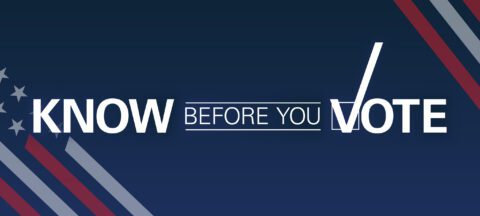 Know Before You Vote graphic
