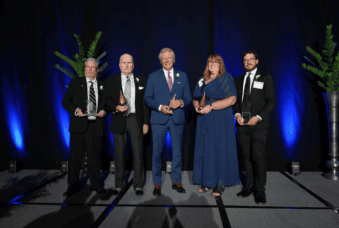 Devin Scillian at the Michigan Association of Broadcasters' Evening of Excellence