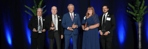Devin Scillian at the Michigan Association of Broadcasters' Evening of Excellence