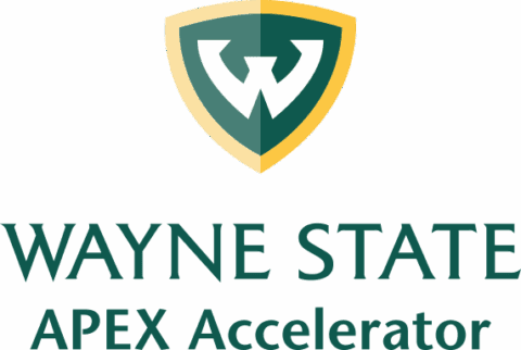 Wayne State Apex Accelerator logo